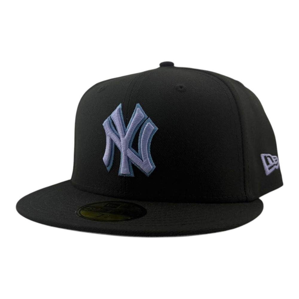 New York Yankees Black and Lavender Era 59FIFTY Fitted Hat