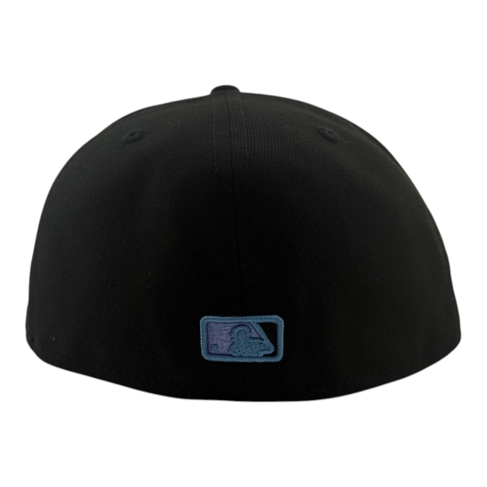 Los Angeles Dodgers Black and Lavender New Era 59FIFTY Fitted Hat
