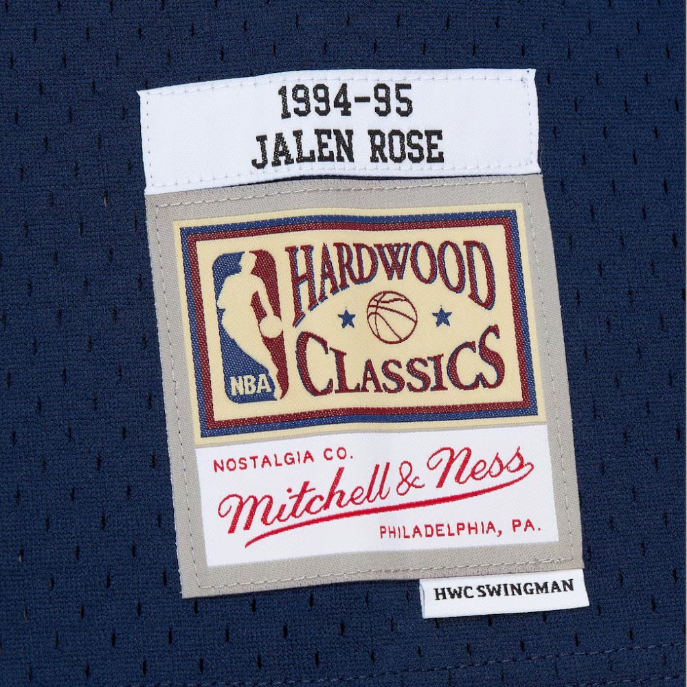 Denver Nuggets Jalen Rose Navy Mitchell & Ness 1994-95 Hardwood Classics Swingman Jersey