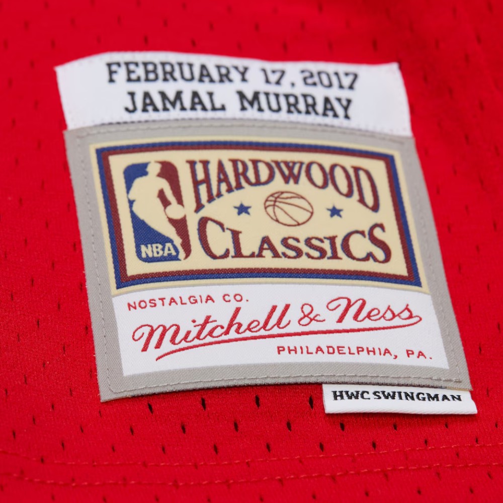 Denver Nuggets Jamal Murray Red Mitchell & Ness 2017 NBA Rising Stars Swingman Jersey