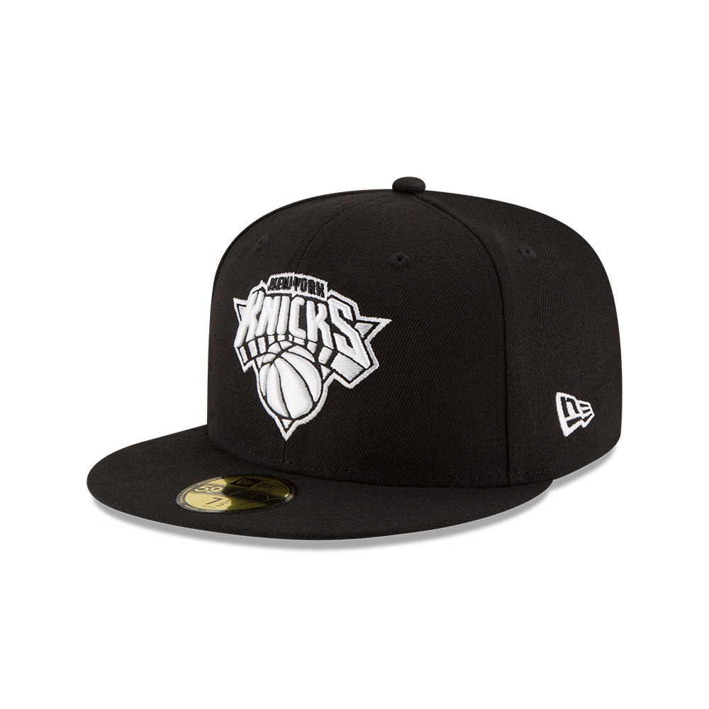 New York Knicks Black and White Era 59FIFTY Fitted Hat