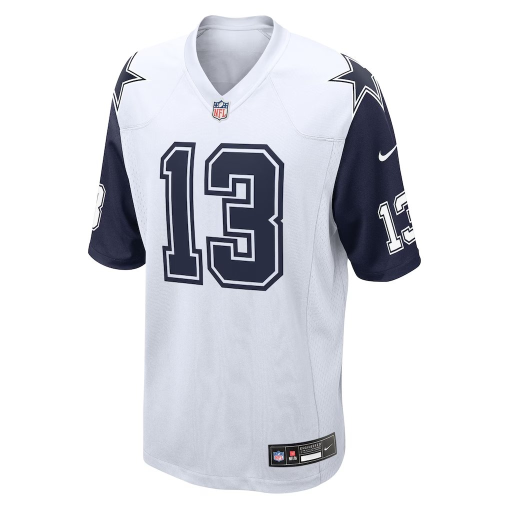 Dallas Cowboys Caleb Downs White Nike Alternate Game Jersey