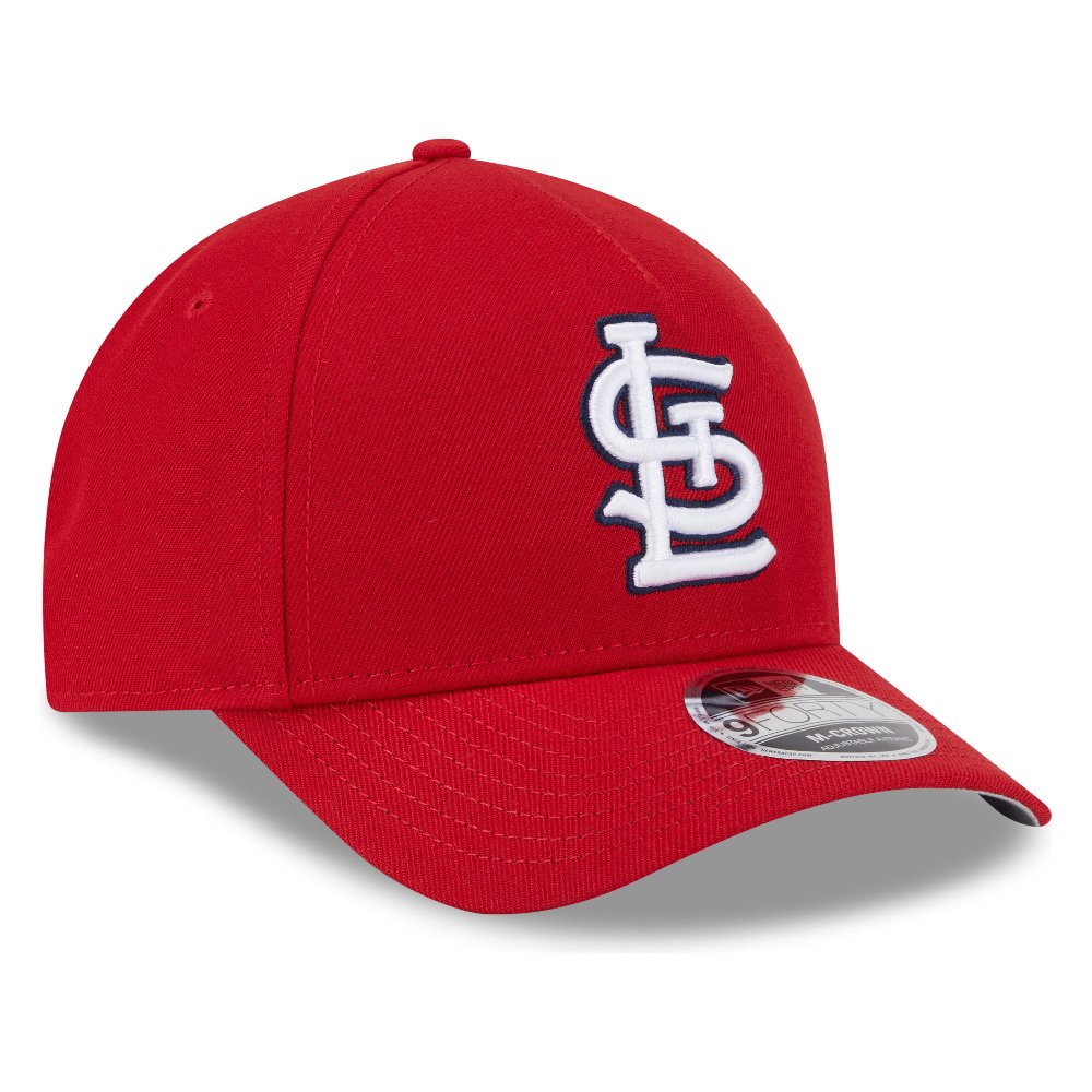 St. Louis Cardinals Red Primary Logo New Era 9FORTY M-Crown A-Frame Hat