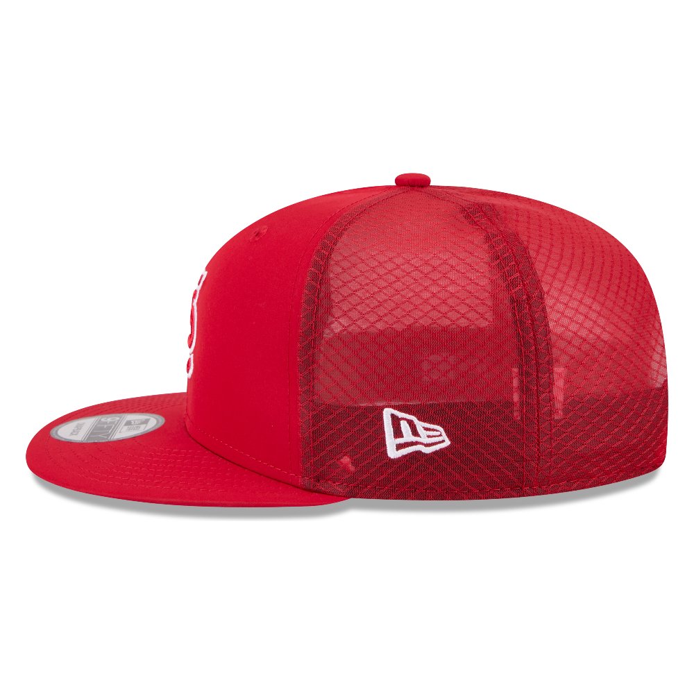 St. Louis Cardinals Red Mesh Back New Era 9FIFTY Snapback Hat
