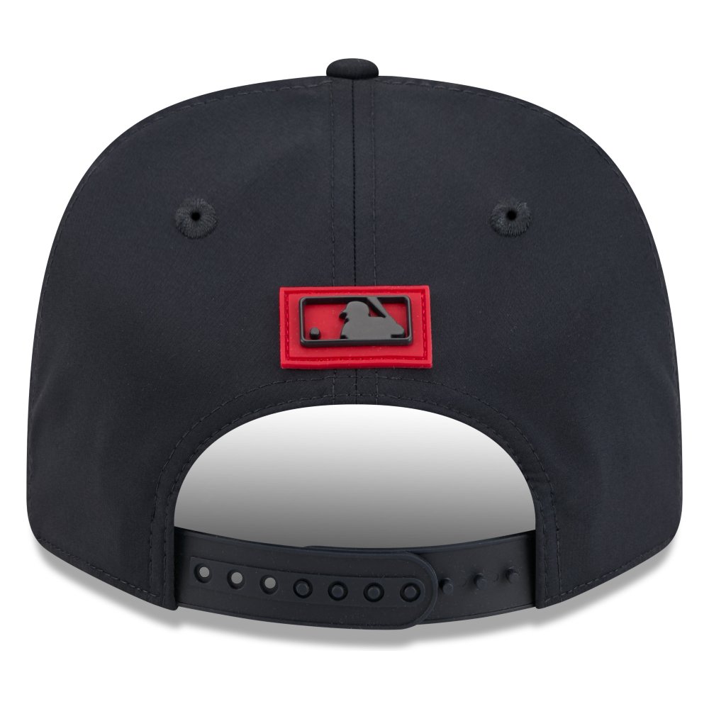 St. Louis Cardinals Charcoal Rubber Patch New Era 9SEVENTY Stretch-Snap Hat