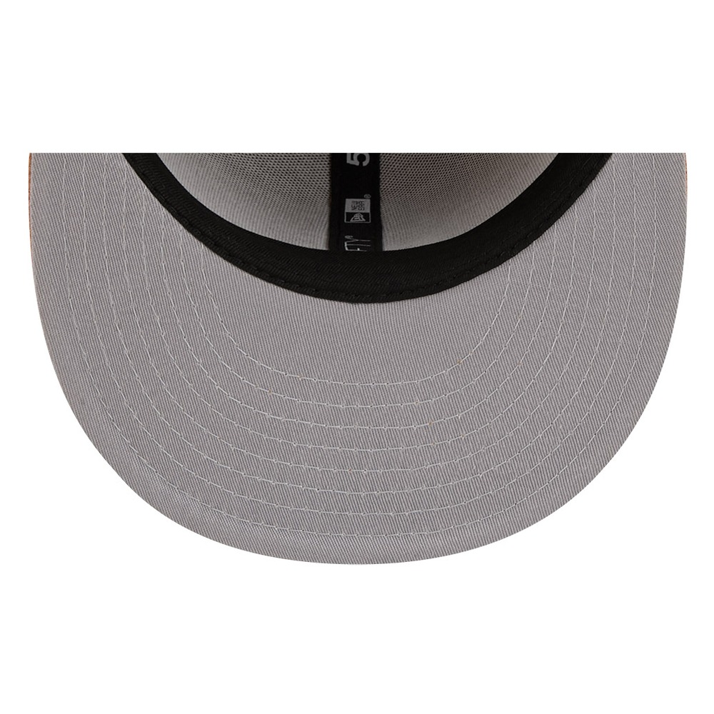 Seattle Mariners Bronze and White Basic New Era 59FIFTY Fitted Hat