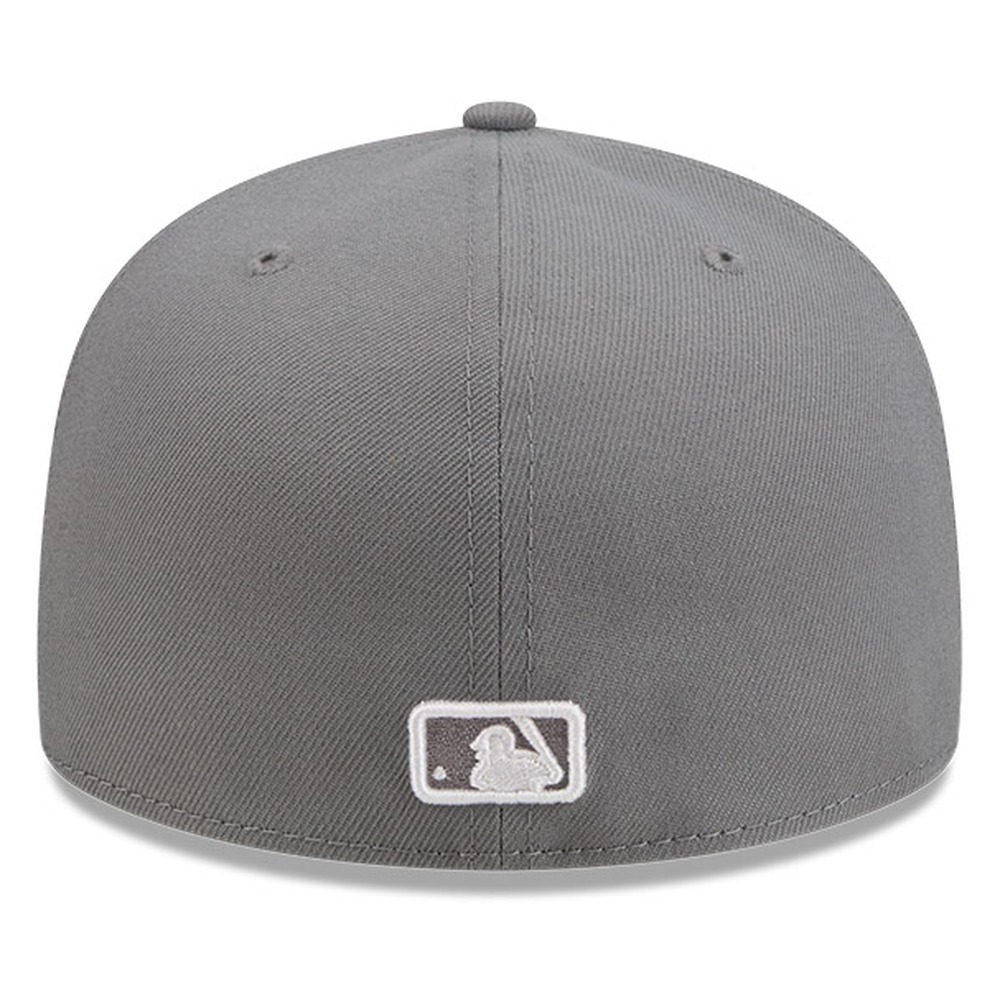 Seattle Mariners Medium Grey Basic New Era 59FIFTY Fitted Hat
