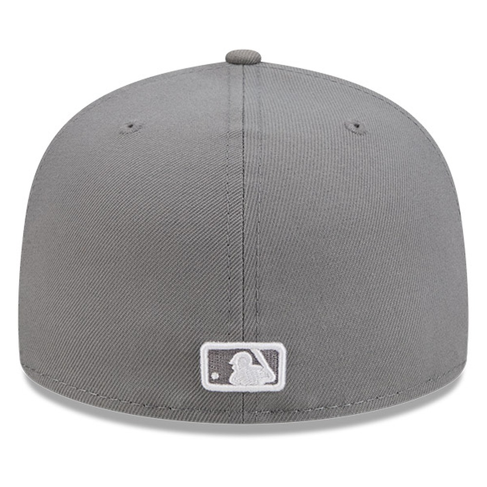 San Francisco Giants Medium Grey Basic New Era 59FIFTY Fitted Hat
