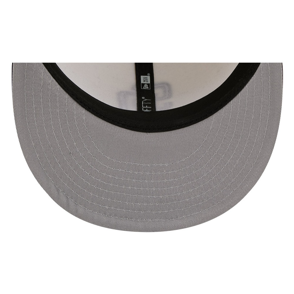 San Diego Padres Chrome White Two Tone Basic New Era 59FIFTY Fitted Hat