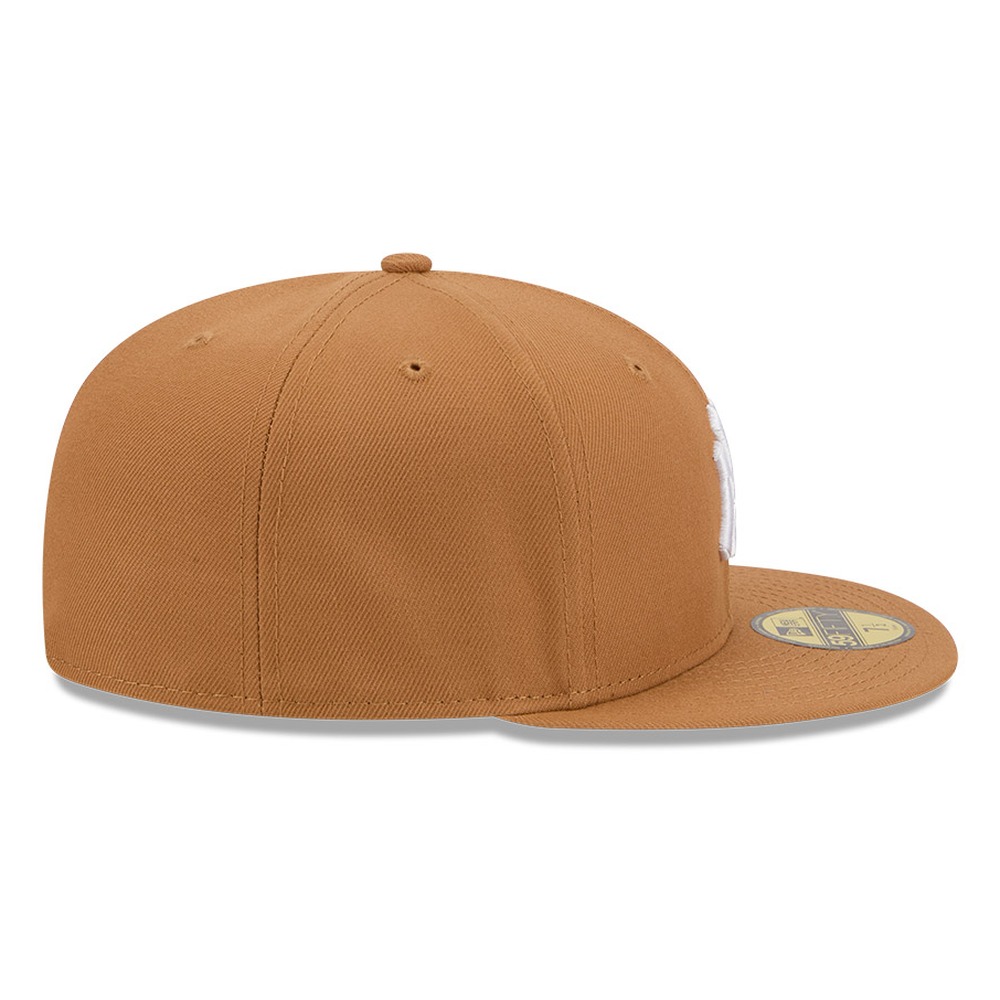 New York Yankees Bronze and White Basic Era 59FIFTY Fitted Hat