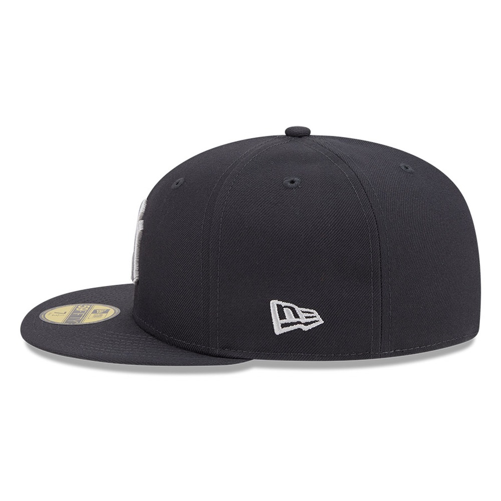 New York Yankees Dark Grey Anthracite Basic Era 59FIFTY Fitted Hat