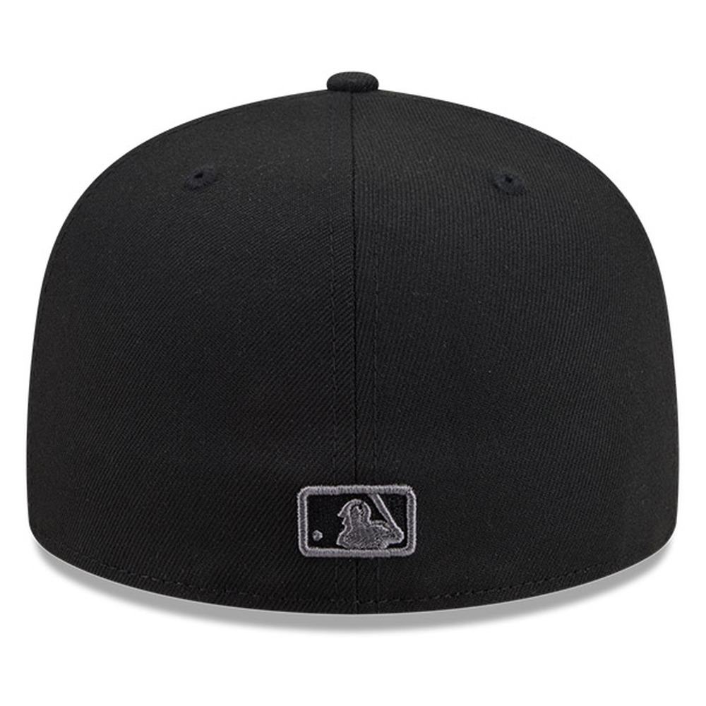 New York Yankees Black and Graphite Basic Era 59FIFTY Fitted Hat