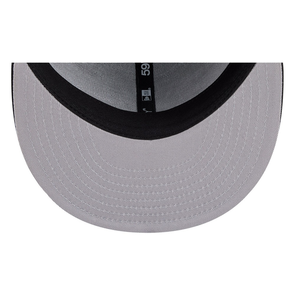 New York Yankees Black and Graphite Basic Era 59FIFTY Fitted Hat