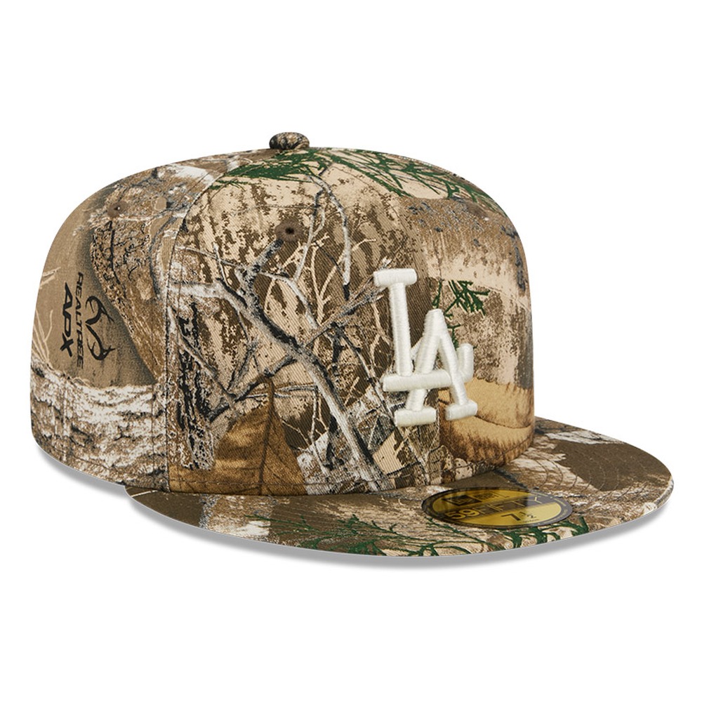 Los Angeles Dodgers Realtree APX Camo Basic New Era 59FIFTY Fitted Hat