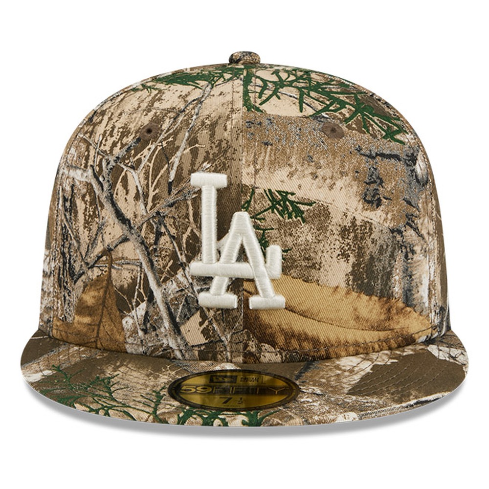 Los Angeles Dodgers Realtree APX Camo Basic New Era 59FIFTY Fitted Hat