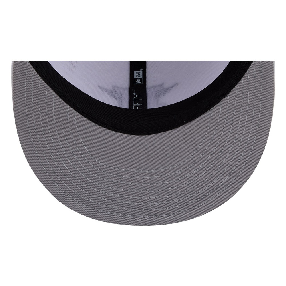 Houston Astros White and Black Basic New Era 59FIFTY Fitted Hat