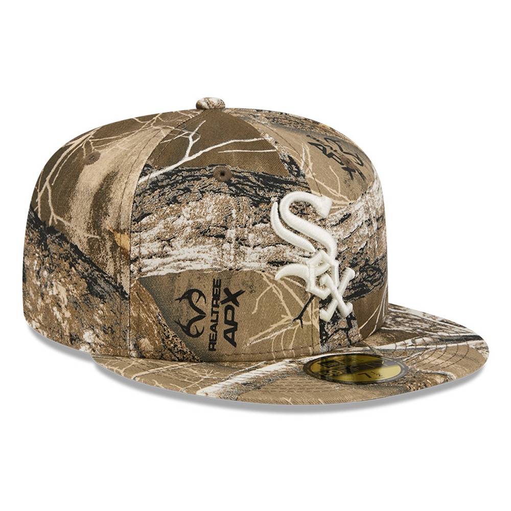 Chicago White Sox Realtree APX Camo Basic New Era 59FIFTY Fitted Hat