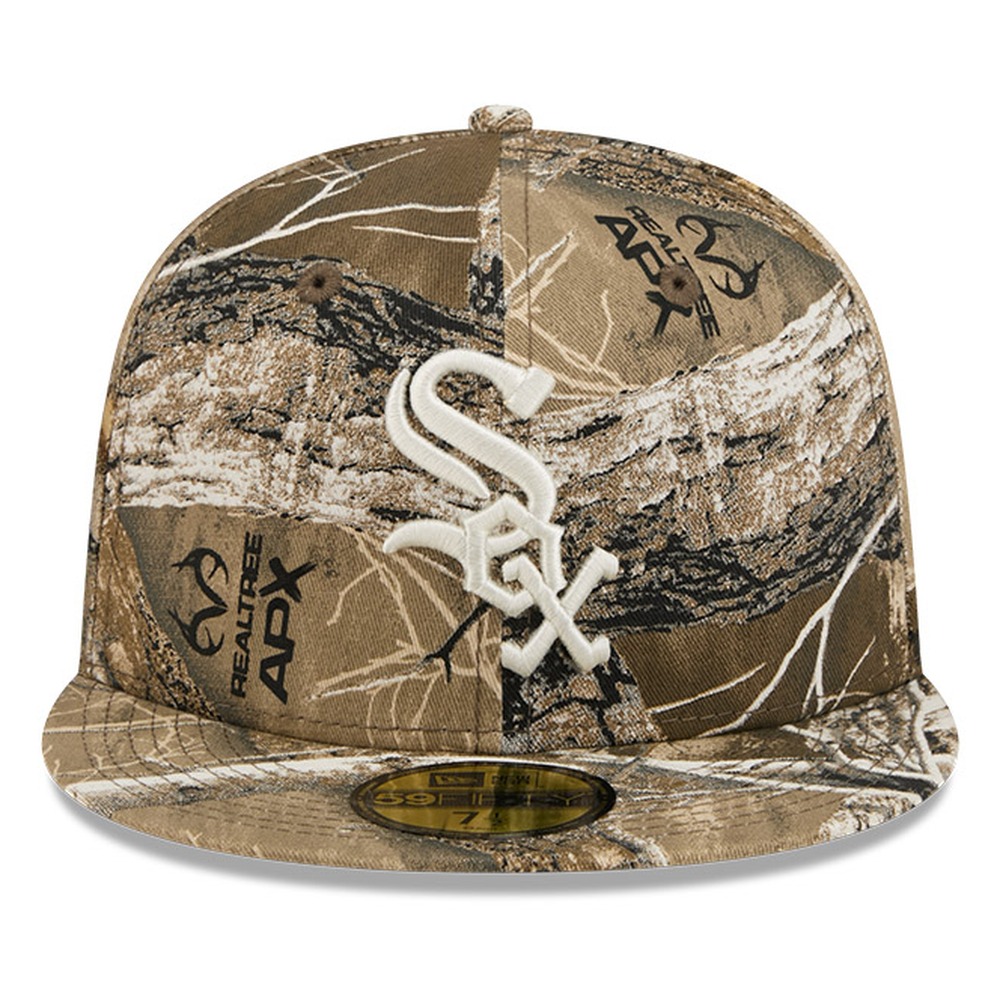 Chicago White Sox Realtree APX Camo Basic New Era 59FIFTY Fitted Hat