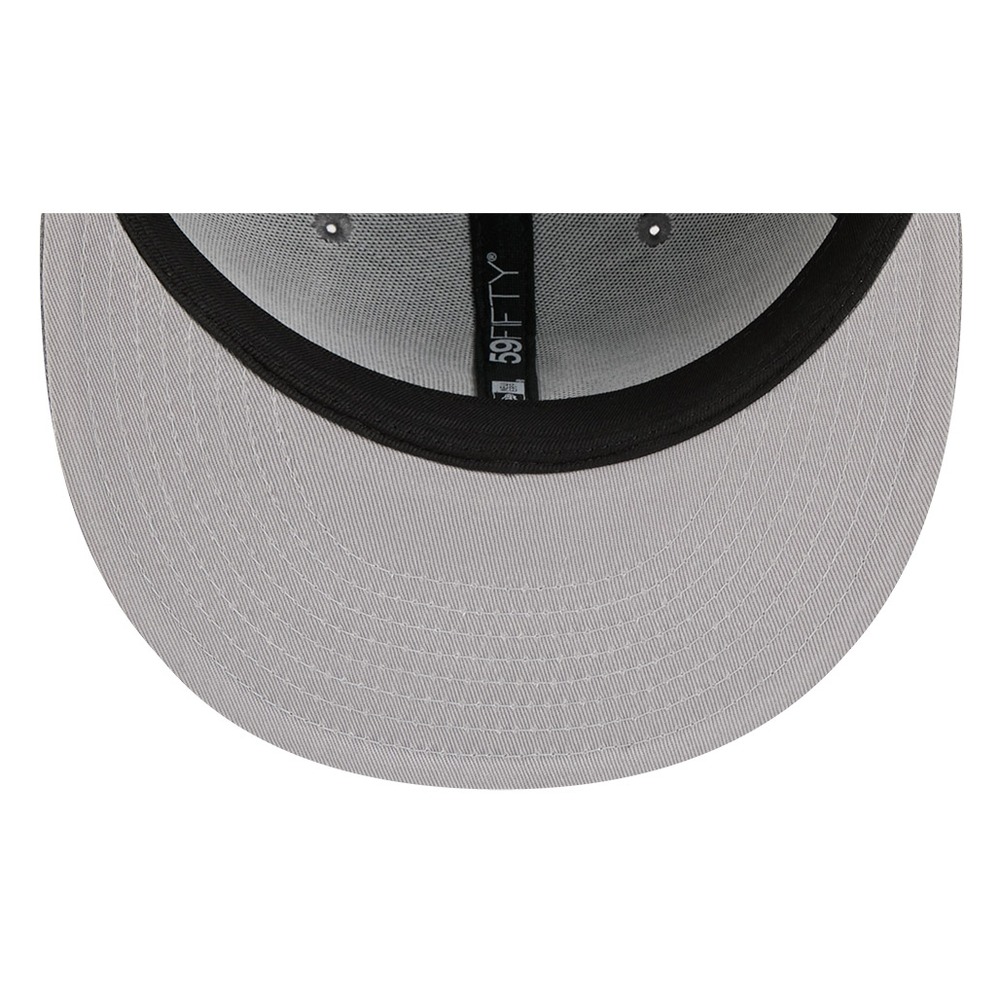 Chicago White Sox Medium Grey Basic New Era 59FIFTY Fitted Hat