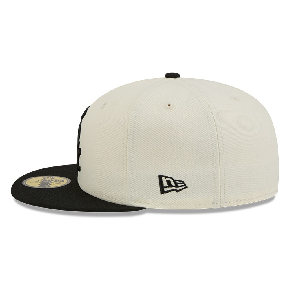 Chicago White Sox Chrome Two Tone Basic New Era 59FIFTY Fitted Hat