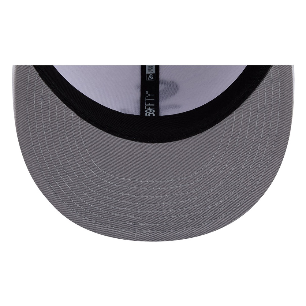Chicago White Sox and Black Basic New Era 59FIFTY Fitted Hat