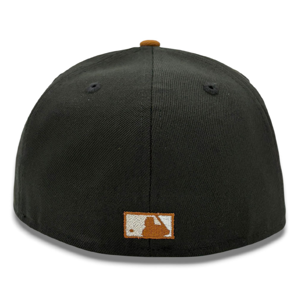 Arizona Diamondbacks Black Two Tone Cow Print Logo 1998 Inaugural Season Patch Grey UV New Era 59FIFTY Fitted Hat