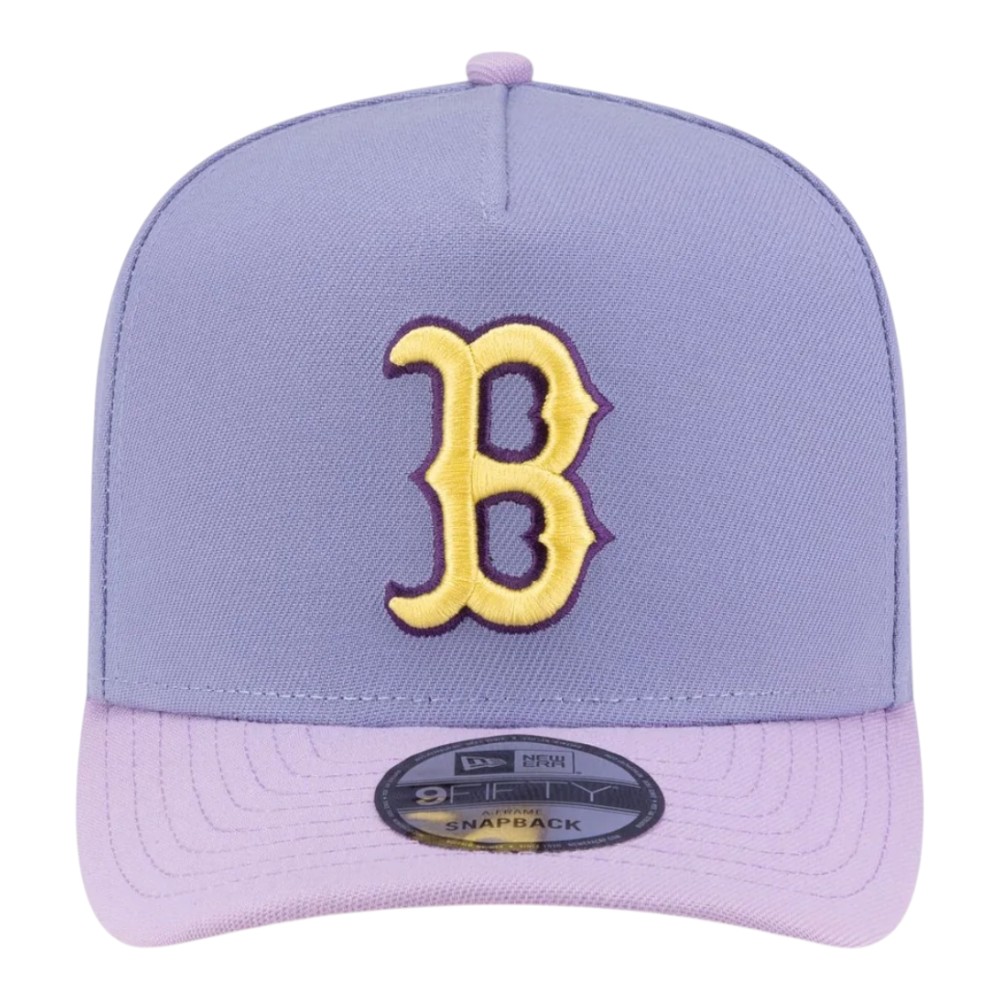 Boston Red Sox Lavender Two Tone Fenway Park Patch New Era 9FIFTY A-Frame Snapback Hat