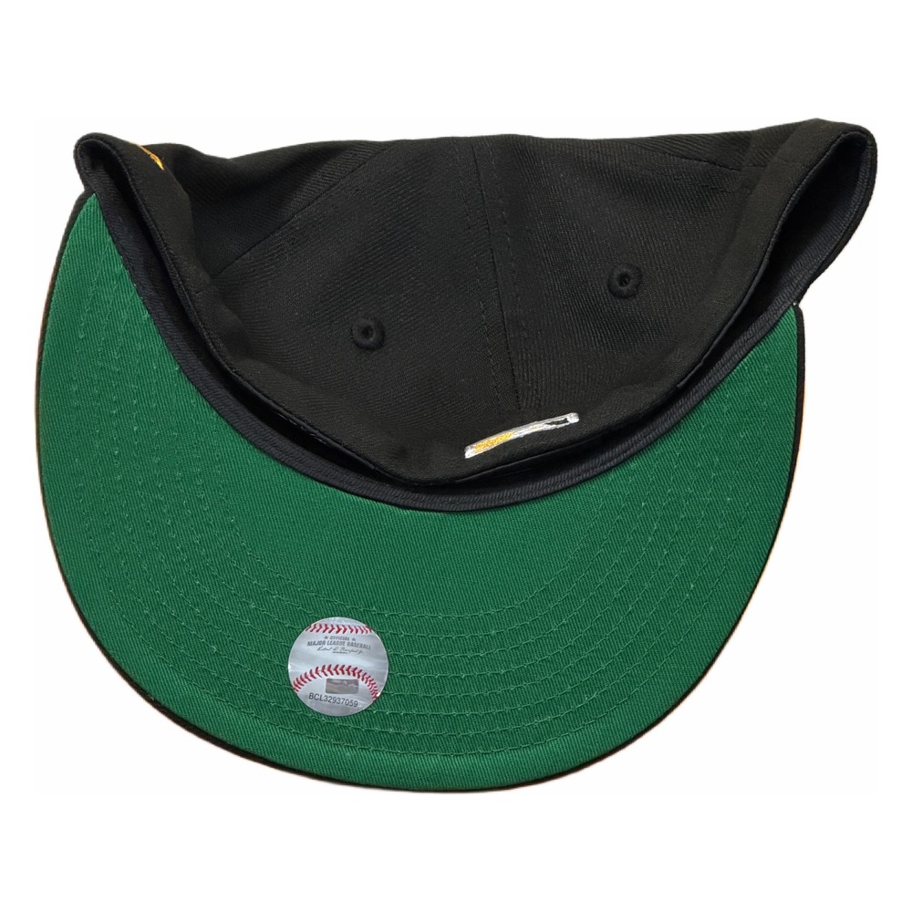 San Francisco Giants Black Wordmark Logo with Vols Patch New Era 59FIFTY Fitted Hat