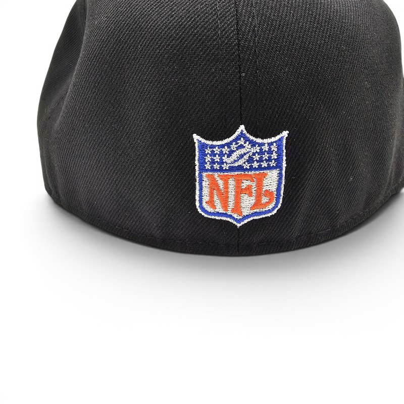 Denver Broncos Black Leon the Lab 1997 Pro Bowl Patch Green UV New Era 59FIFTY Fitted Hat