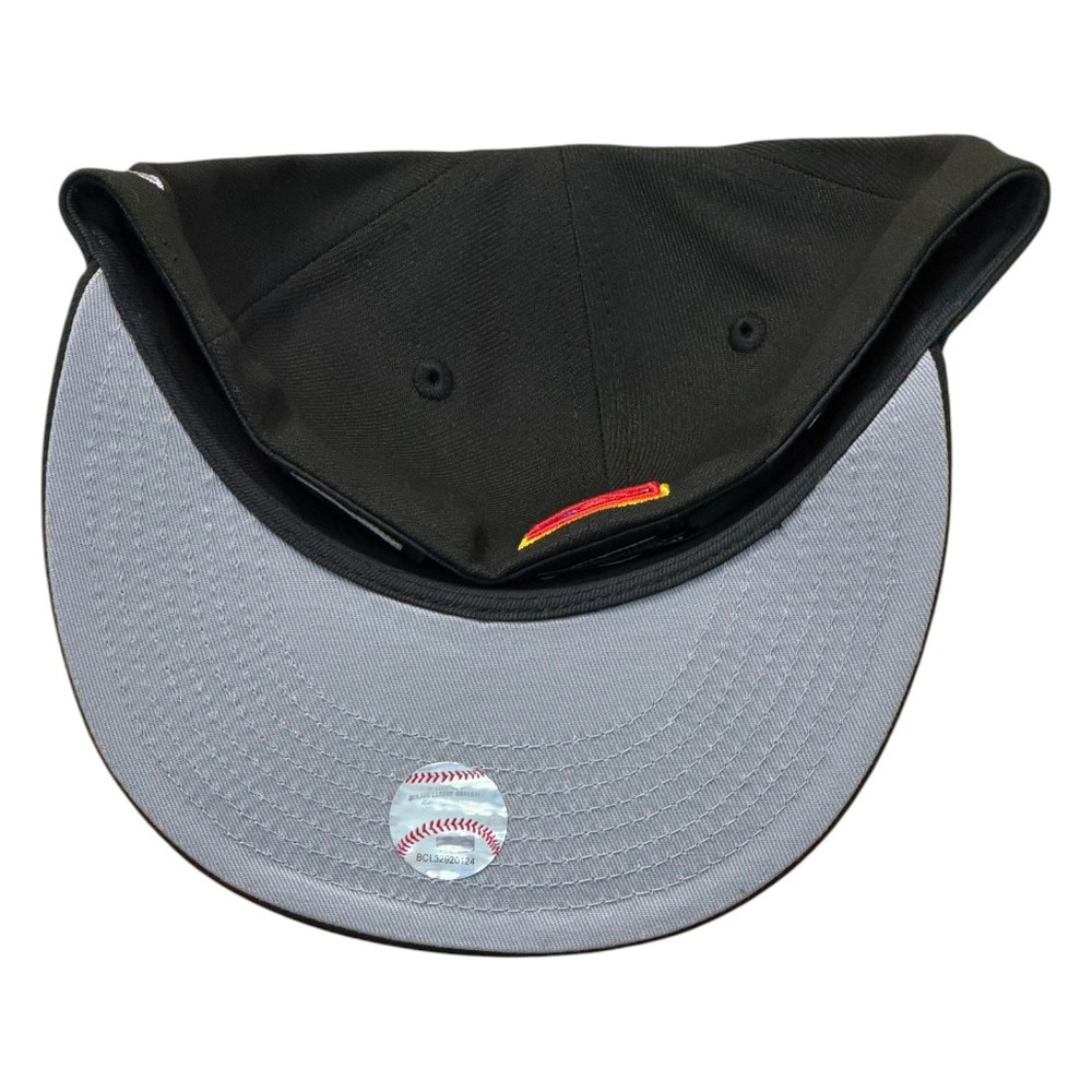 Philadelphia Phillies Black 100th Anniversary Patch New Era 59FIFTY Fitted Hat