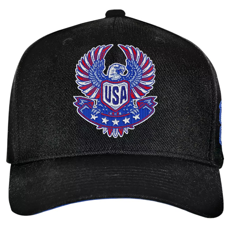 USMNT 2026 Black Adjustable Snapback Outerstuff Hat