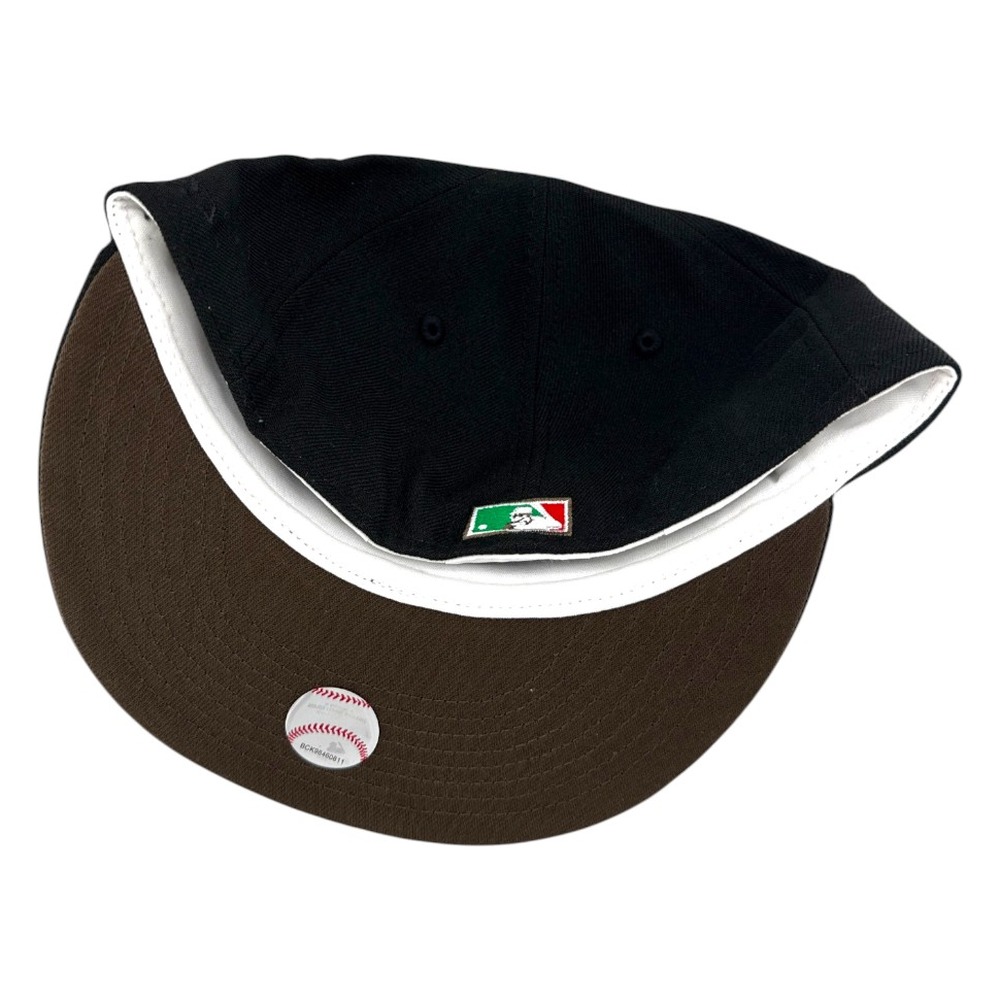 Los Angeles Dodgers Black Walnut 40th Anniversary Patch New Era 59FIFTY Fitted Hat