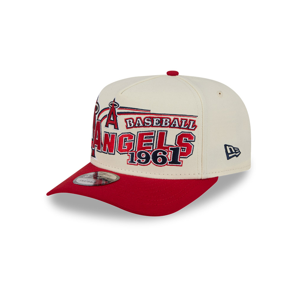 Los Angeles Angels Team Color New Era 9FIFTY A-Frame Snapback Hat