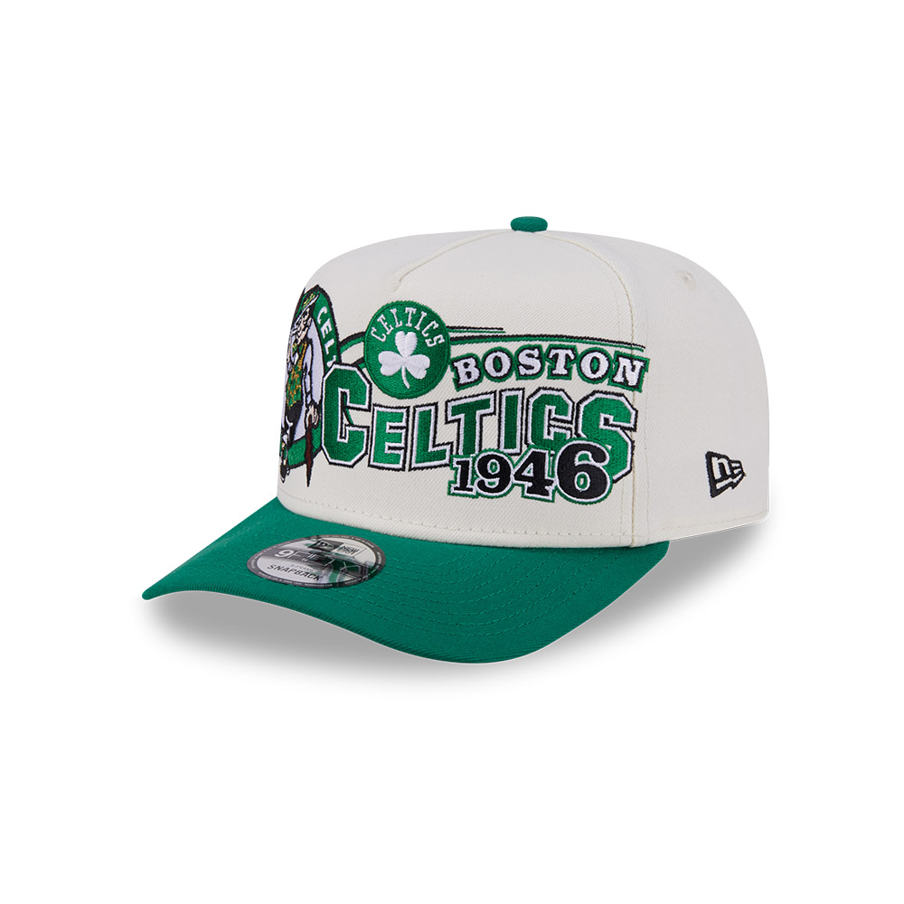 Boston Celtics Team Color New Era 9FIFTY A-Frame Snapback Hat