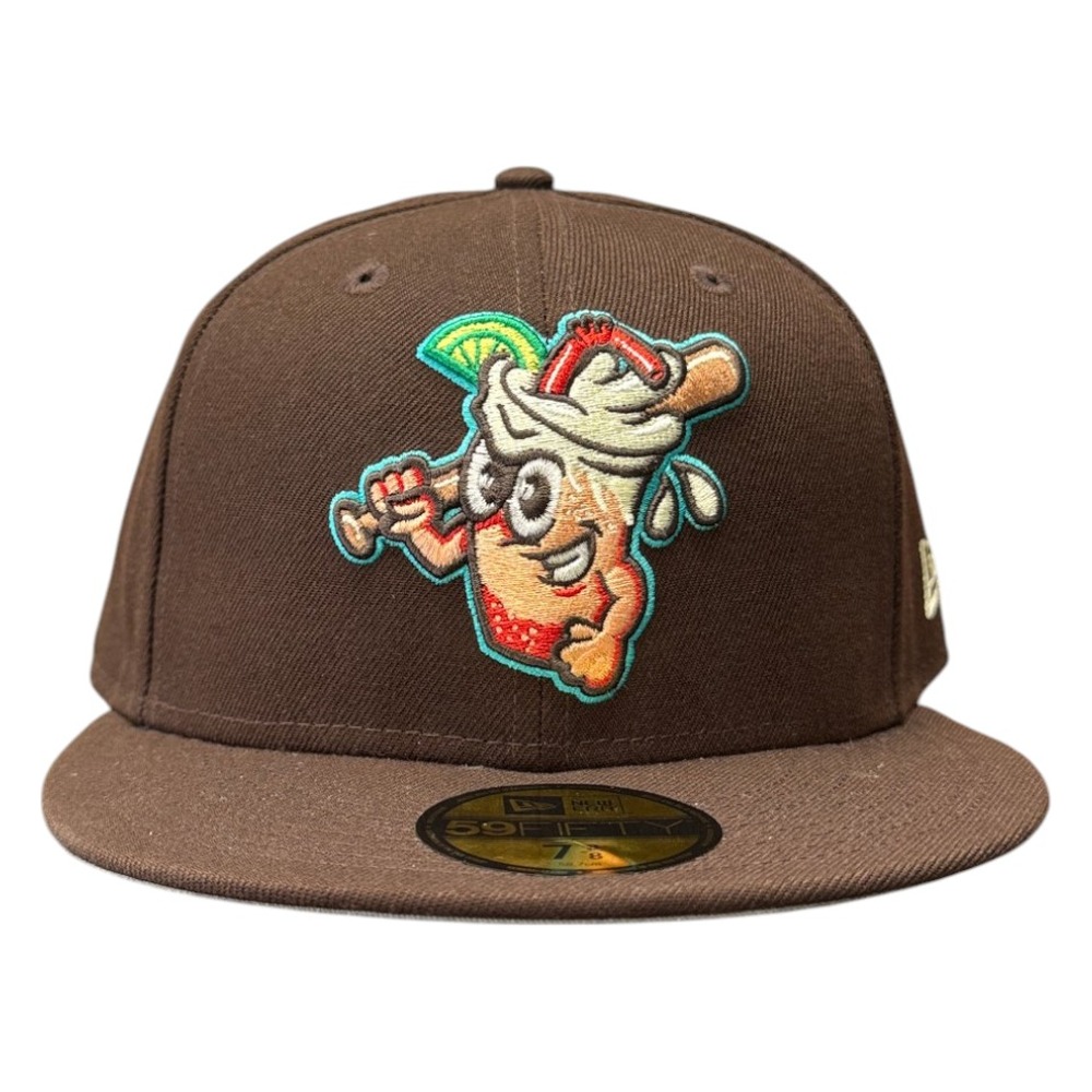 Salt Lake Bees Burnt Wood Brown "Dirty Sodas" Alternate New Era 59FIFTY Fitted Hat