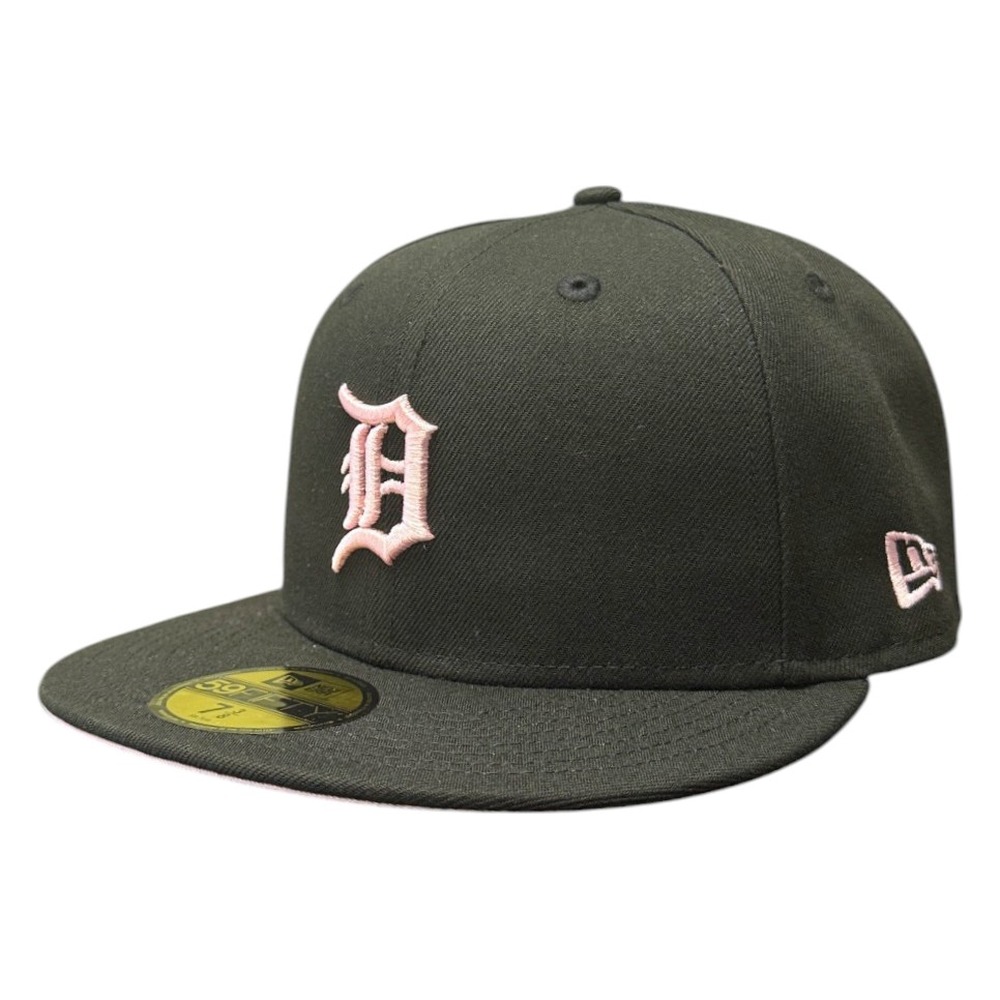Detroit Tigers Black and Pink Tiger Stadium Patch UV New Era 59FIFTY Fitted Hat