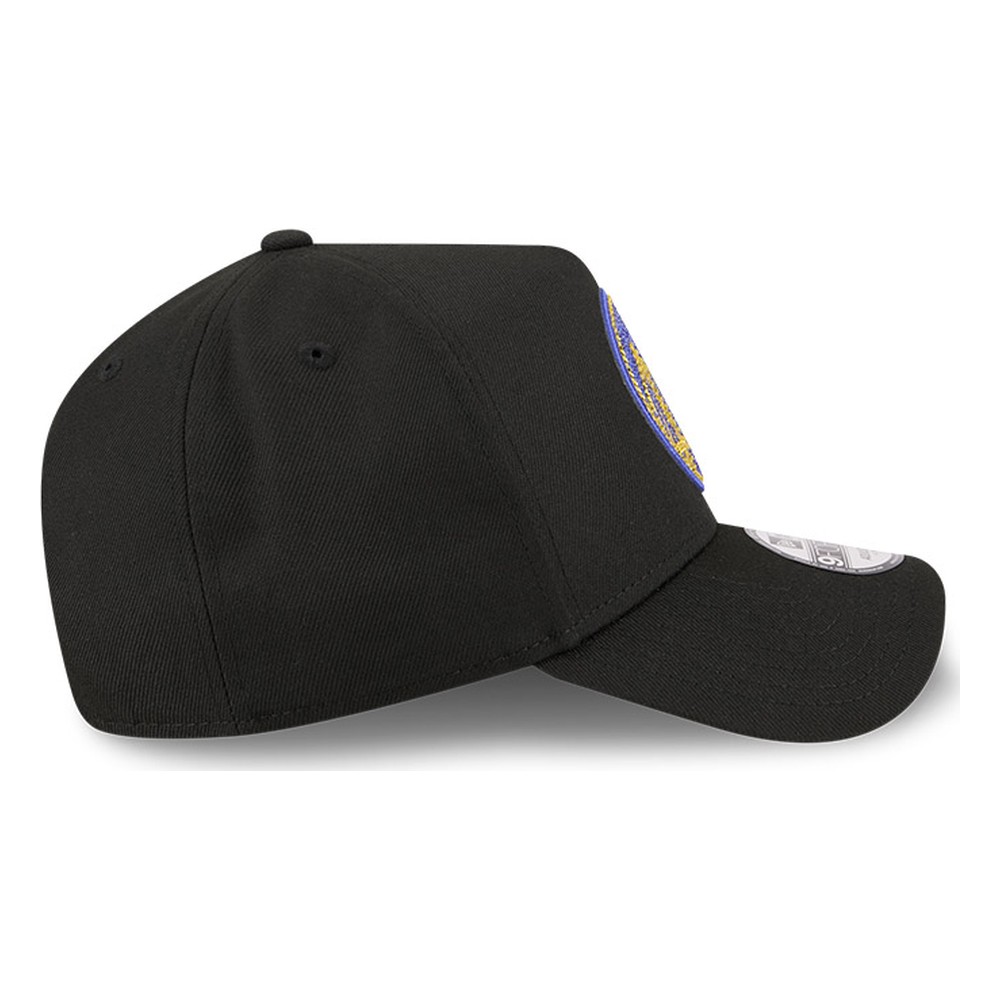 Golden State Warriors Black 2026 NBA Draft New Era 9FORTY A-Frame Snapback Hat