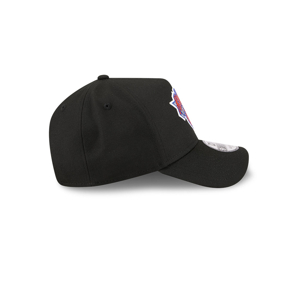 New York Knicks Black 2026 NBA Draft New Era 9FORTY A-Frame Snapback Hat