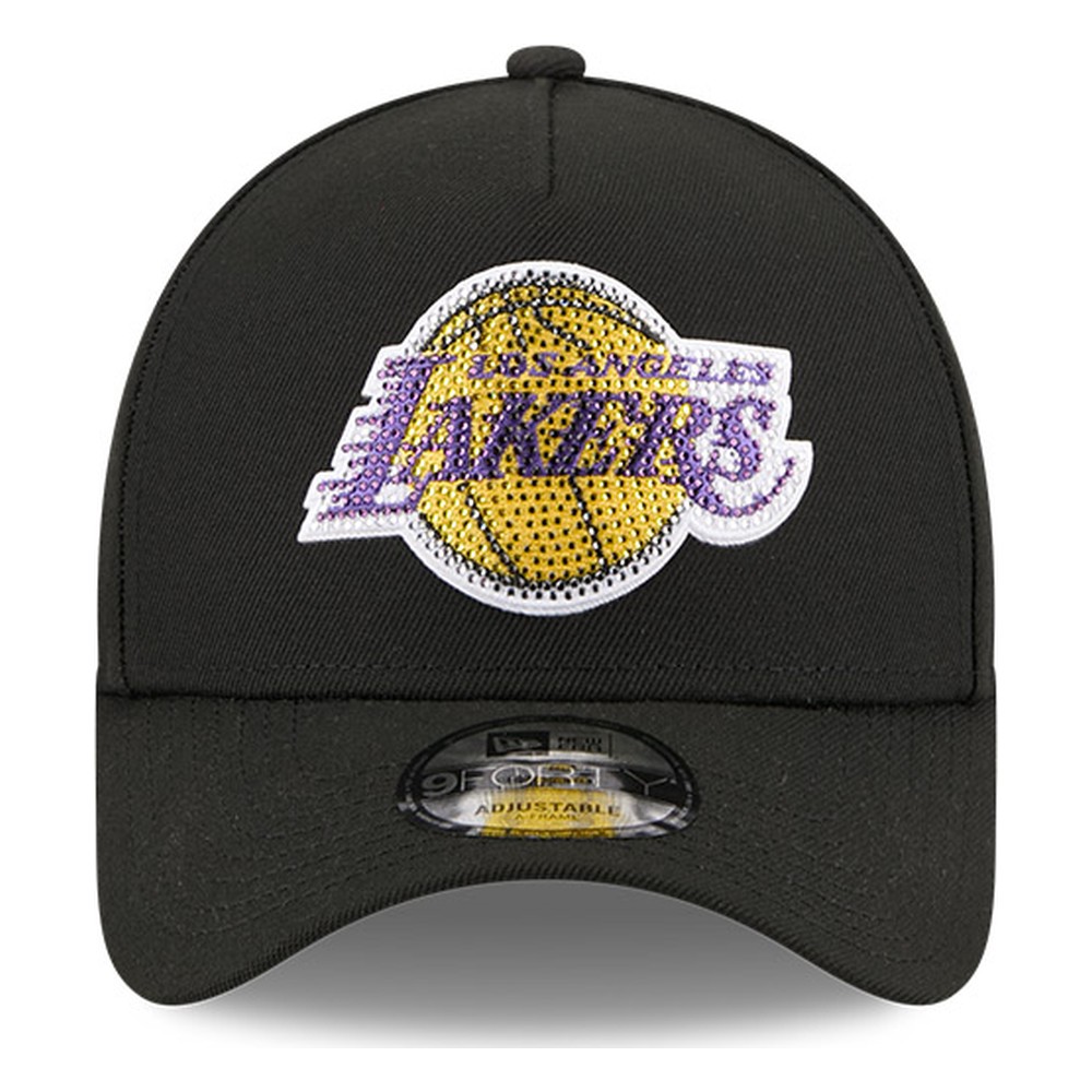 Los Angeles Lakers Black 2026 NBA Draft New Era 9FORTY A-Frame Snapback Hat