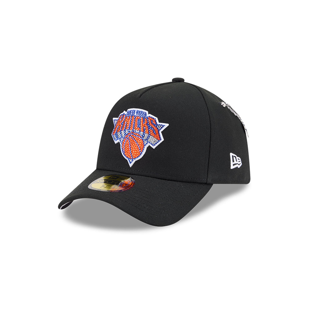 【レア】New York Knicksベロアセットアップ　XL size New York Knicks Black 2026 NBA Draft New Era 59FORTY A-Frame