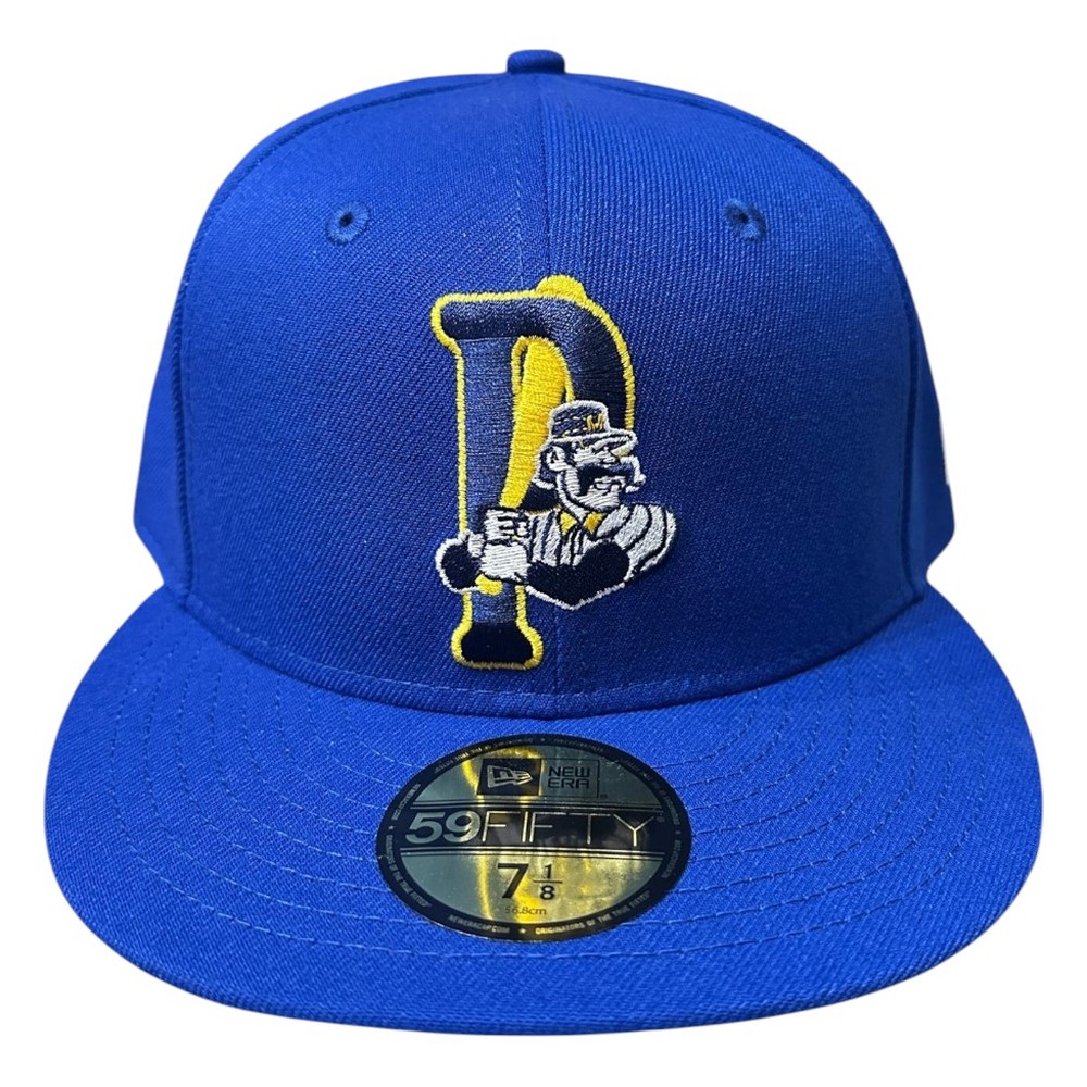 Stockton Ports Royal Blue Throwback Logo MiLB New Era 59FIFTY Fitted Hat