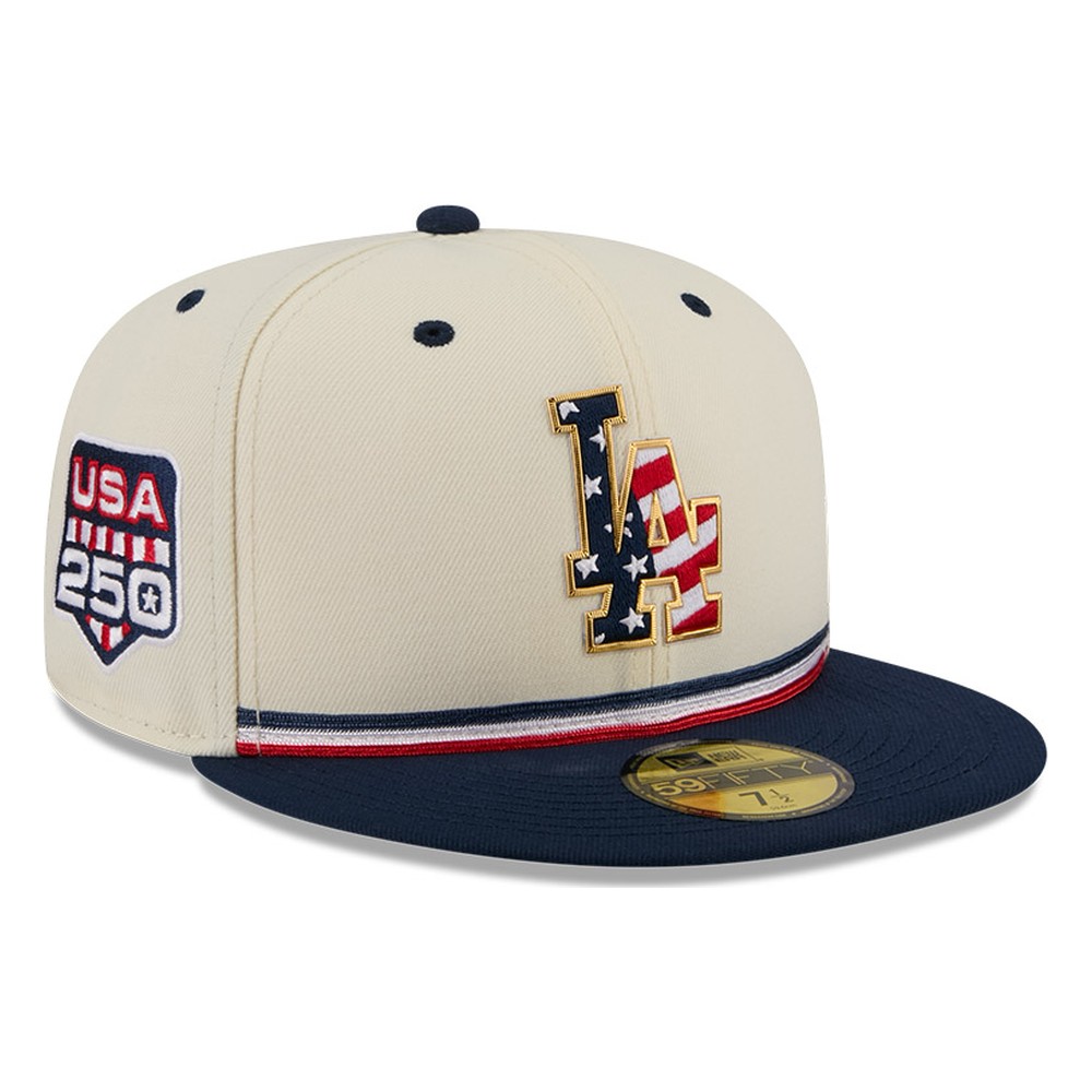 Los Angeles Dodgers 2026 Fourth of July USA 250 Patch New Era