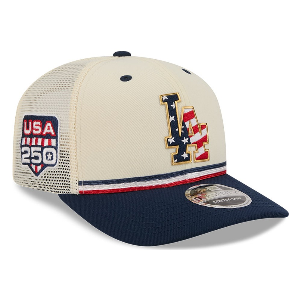 Los Angeles Dodgers 2026 Fourth of July USA 250 Patch New Era