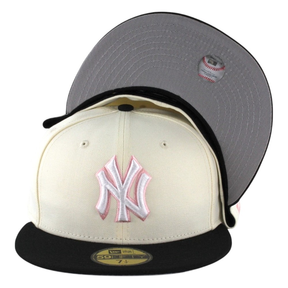 New York Yankees Chrome Pink Era 59FIFTY Fitted Hat