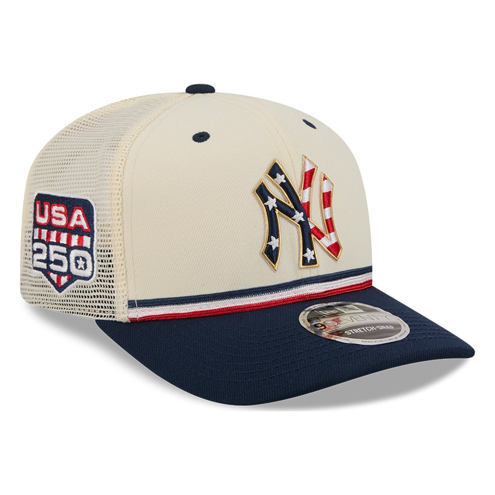 New York Yankees 2026 Fourth of July USA 250 Patch New Era