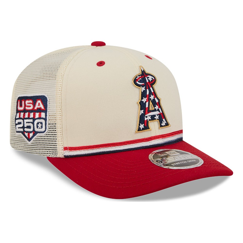 Los Angeles Angels 2026 Fourth of July USA 250 Patch New Era