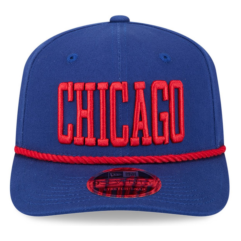 Chicago Cubs Royal Blue Wordmark Roper 9SEVENTY Snapback Hat