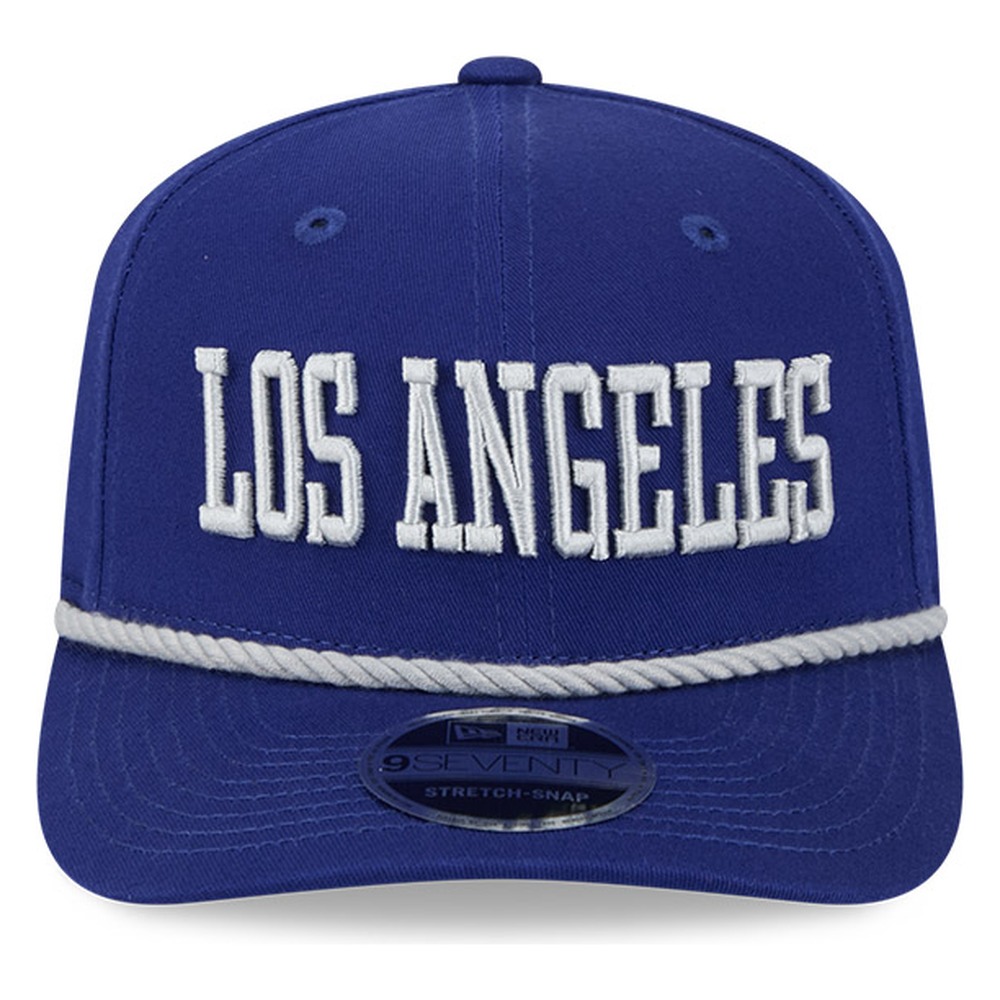 Los Angeles Dodgers Royal Blue Wordmark Roper 9SEVENTY Snapback Hat