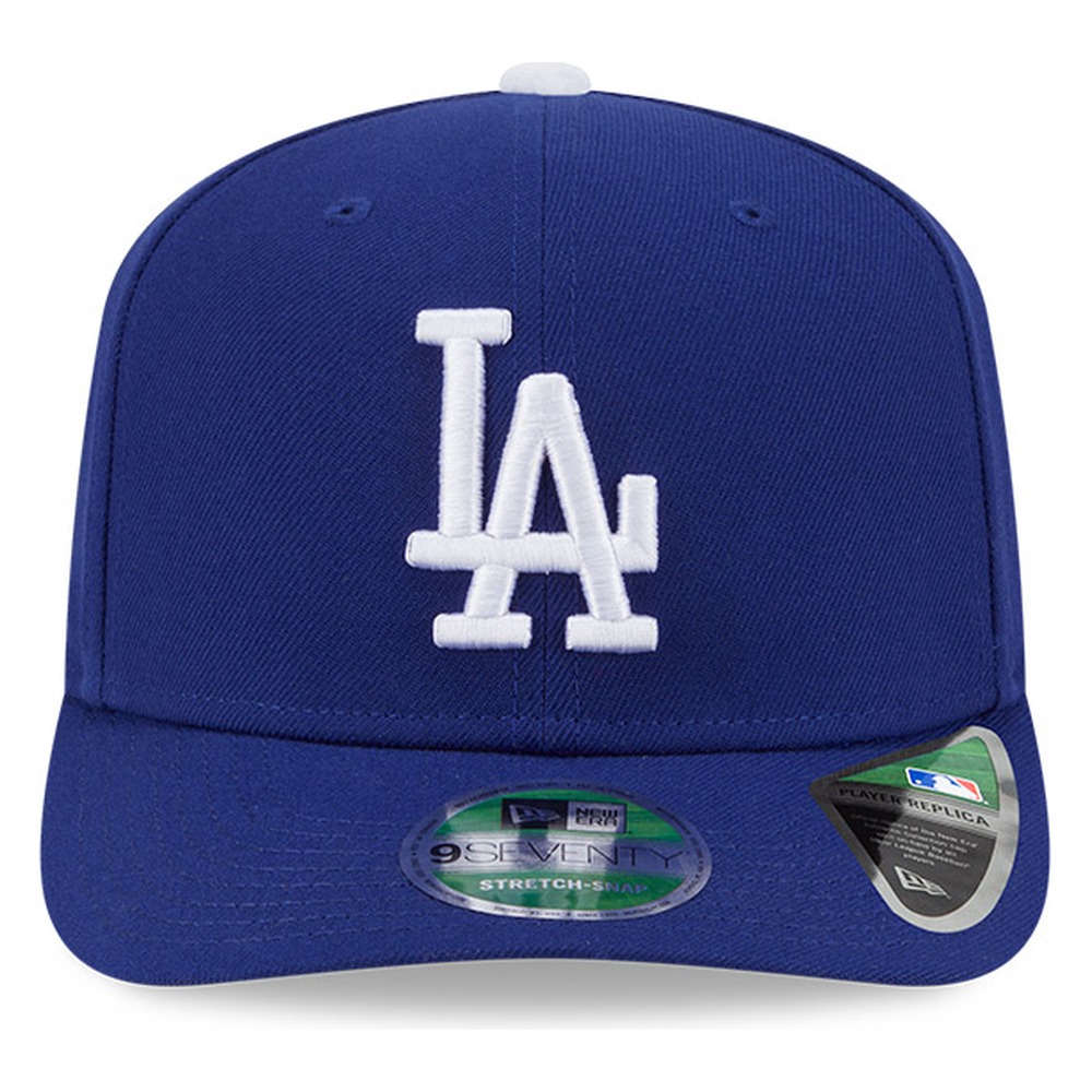 Los Angeles Dodgers Royal Player Replica New Era 9SEVENTY Stretch Snapback Hat