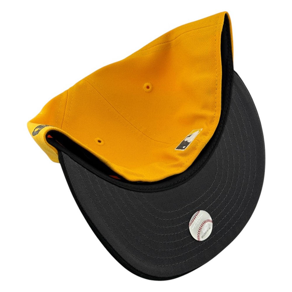 St. Louis Cardinals Yellow and Black Busch Stadium 30th Anniversary Patch New Era 59FIFTY Fitted Hat